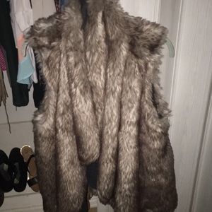 Beautiful thick FUR VEST. Very soft